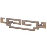 Shoe Cabinet Handle Antique Drawer Door Pull Knob Chinese Retro Style Furniture HardwareMedium Size Handle - 45-Degree Angle
