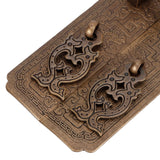 Door Handle Set Chinese Style Antique Copper Pull Handles Cabinet Wardrobe Accessory