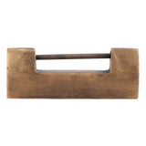 Antique Copper Lock Chinese Old Style Delicate Carved Padlock for Jewelry Box Wedding Gifts5cm Spacing - Extra Image