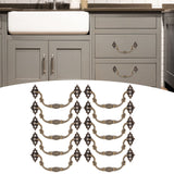 10 Sets Antique Handle Wooden Box Special Handle Accessories Cabinet Drawer HandleLarge Size