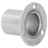 10Set Flanged Holder Base Thicken Stainless Steel Closet Rod Tube Bracket HardwaresΦ25 - Extra Image