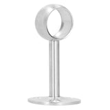 6Pcs Flanged Socket Stainless Steel Curtain Rod Brackets Wardrobe Pole Holder Hardware Fitting(22 AllPass ) - Extra Image