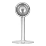 6Pcs Flanged Socket Stainless Steel Curtain Rod Brackets Wardrobe Pole Holder Hardware Fitting22 Half Pass