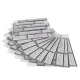 3D Waterproof Wall Stickers SelfAdhesive Tile Decal Background Kitchen Bathroom Decor - Front View