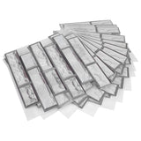 3D Waterproof Wall Stickers SelfAdhesive Tile Decal Background Kitchen Bathroom Decor