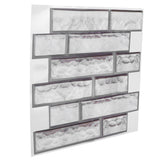 3D Waterproof Wall Stickers SelfAdhesive Tile Decal Background Kitchen Bathroom Decor - Low Angle