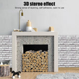 3D Waterproof Wall Stickers SelfAdhesive Tile Decal Background Kitchen Bathroom Decor - Extra Image