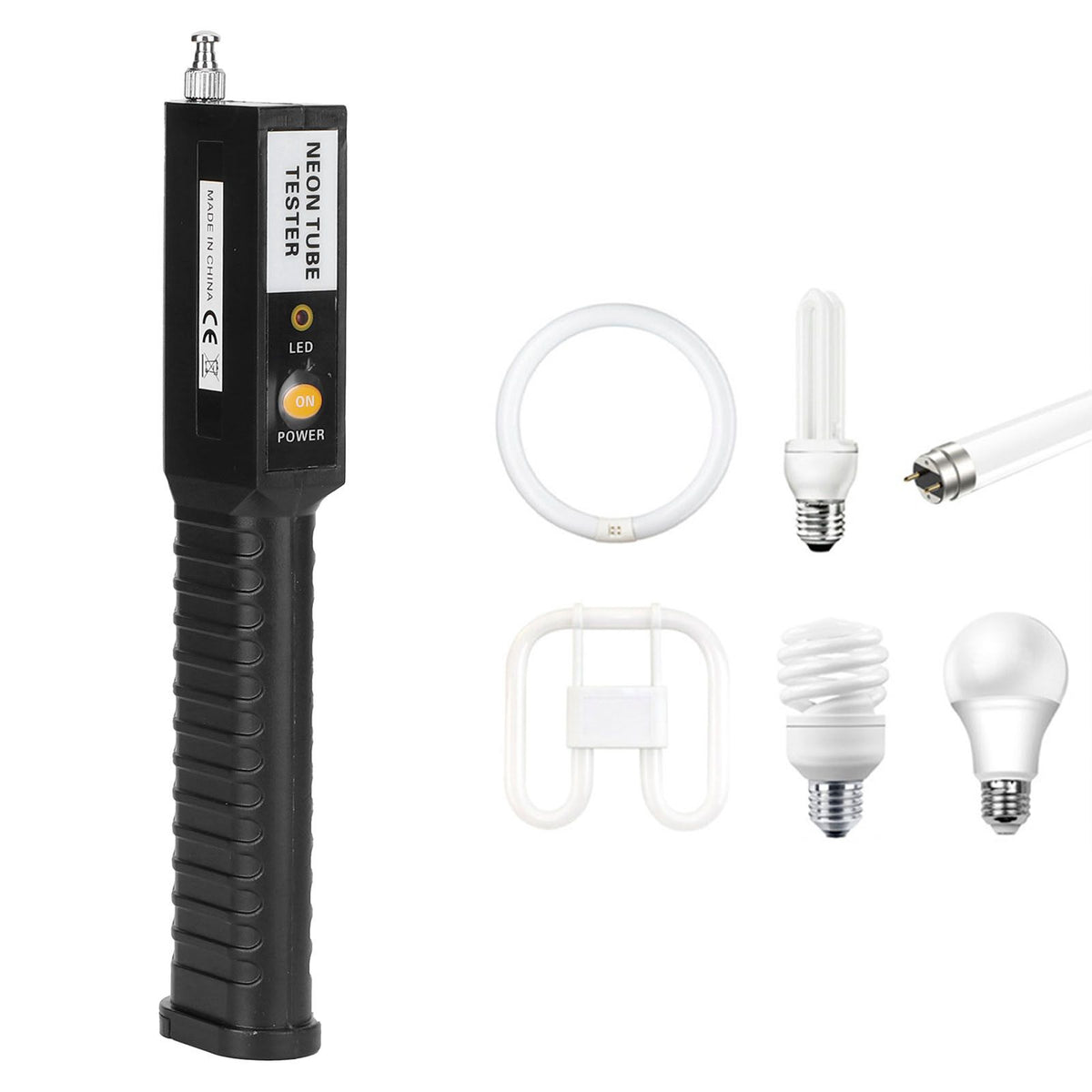 Neon Light Tester Portable Handheld Neon Tube Fluorescent LED Detector Repair Tools
