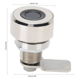 Automatic Smart Fingerprint Drawer Lock for Furniture Cabinet 3.7V Rechargeable Lithium Battery