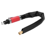 Air File with Snap Button Switch Pneumatic File Grinding Machine Hardware Tools 6.2bar 90psi - 45-Degree Angle