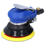 Air Sander Adjustable Pneumatic Circular Grinder Polishing Burnish Machine Hand Tools - Front View