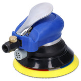 Air Sander Adjustable Pneumatic Circular Grinder Polishing Burnish Machine Hand Tools - Close-Up Angle