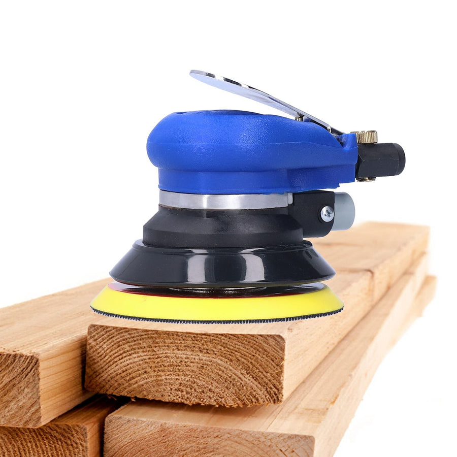 Air Sander Adjustable Pneumatic Circular Grinder Polishing Burnish Machine Hand Tools