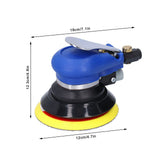 Air Sander Adjustable Pneumatic Circular Grinder Polishing Burnish Machine Hand Tools