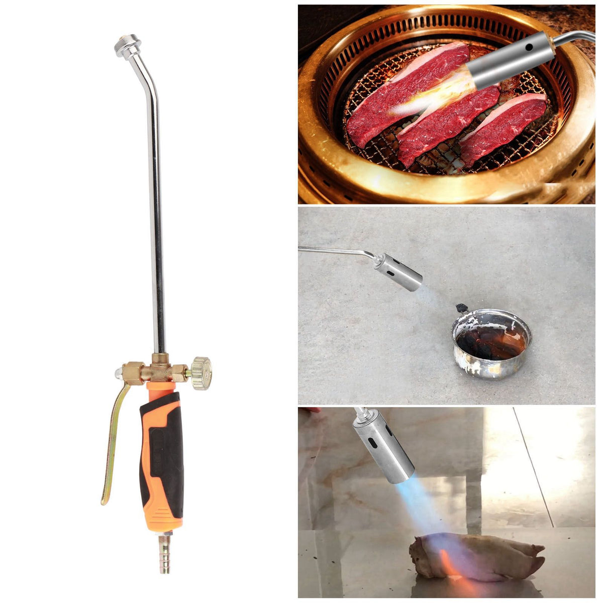 Liquefying Gas Burner Tool Liquefied Ice Melter Stainless Steel Muitipurpose Portable Torch