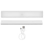 20LED Motion Sensor Light 800MAH USB Rechargeable Adjustable Lighting for Wardrobe Stairs Corridors