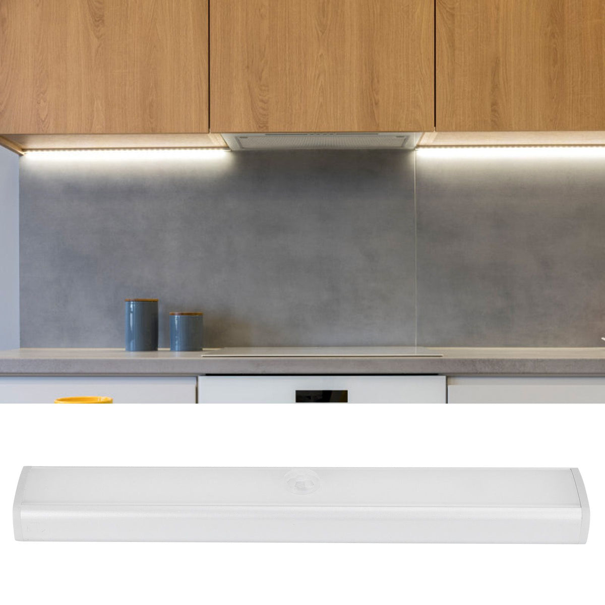 20LED Motion Sensor Light 800MAH USB Rechargeable Adjustable Lighting for Wardrobe Stairs Corridors