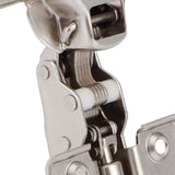 4Sets Hinges for Cabinet Kitchen W/Damping Buffer Door Bisagra Cold Rolled Steel HardwareStraight Arm 11.5 x 7 x 2.5cm
