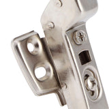 4Sets Hinges for Cabinet Kitchen W/Damping Buffer Door Bisagra Cold Rolled Steel HardwareBent Arm 11.3 x 7.2 x 3.6cm - Extra Image