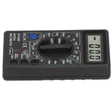 DT830B Multimeter Portable LCD Digital Electronic Voltmeter Ammeter for Electrician - Rear View