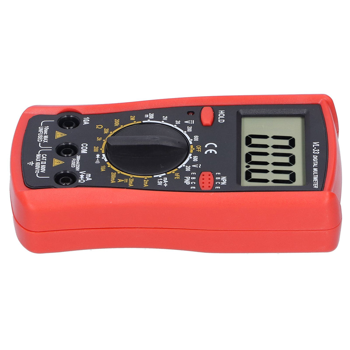 Electronic Multimeter LCD Digital Multimeter Voltage Resistance Current Electric Tester Meter