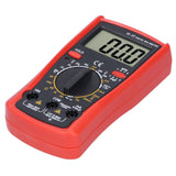 Electronic Multimeter LCD Digital Multimeter Voltage Resistance Current Electric Tester Meter - Top-Down View