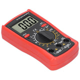 Electronic Multimeter LCD Digital Multimeter Voltage Resistance Current Electric Tester Meter - Close-Up Angle
