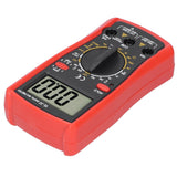 Electronic Multimeter LCD Digital Multimeter Voltage Resistance Current Electric Tester Meter - Low Angle