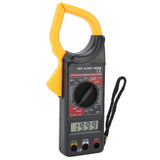 Digital Clamp Meter Handheld Ammeter Voltmeter Electronic Multimeter Measuring Tool DT‑266 - Front View