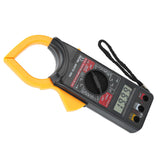 Digital Clamp Meter Handheld Ammeter Voltmeter Electronic Multimeter Measuring Tool DT‑266 - Close-Up Angle