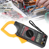 Digital Clamp Meter Handheld Ammeter Voltmeter Electronic Multimeter Measuring Tool DT‑266