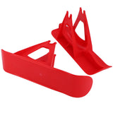 Children's Balanced Car Skis Kids Snowboard Sledge Balanced Scooter Board Ski PartsRed