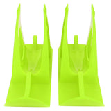 Children's Balanced Car Skis Kids Snowboard Sledge Balanced Scooter Board Ski PartsGreen