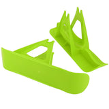 Children's Balanced Car Skis Kids Snowboard Sledge Balanced Scooter Board Ski PartsGreen - Low Angle