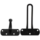 2Set Aluminum Alloy Antitheft Door Buckle Safety Chain Atype Bolt Anti Lock Insurance(black ) - Extra Image