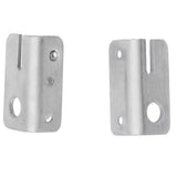2 Sets Manual Door Bolt Stainless Steel PunchFree Bolt Lock Wardrobe Bathroom Door Accessories - Extra Image
