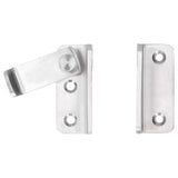 2 Sets Manual Door Bolt Stainless Steel PunchFree Bolt Lock Wardrobe Bathroom Door Accessories