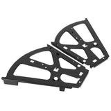 Shoes Cabinet Hinge 2-Layer Flip Turning Rack Cold Rolled Steel Furniture Accessory Black