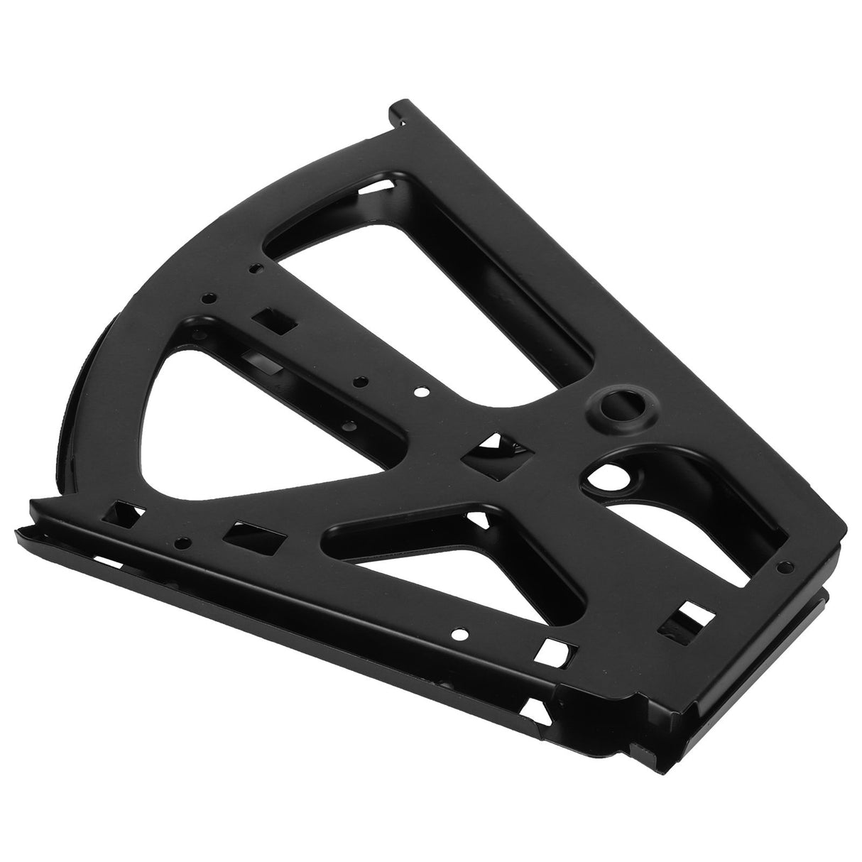 Shoes Cabinet Hinge 2-Layer Flip Turning Rack Cold Rolled Steel Furniture Accessory Black