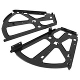 Shoes Cabinet Hinge 2-Layer Flip Turning Rack Cold Rolled Steel Furniture Accessory Black
