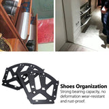 Shoes Cabinet Hinge Cold Rolled Steel 3-Layers Shoe Drawer Flip Rack Accessory Black - Extra Image