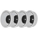 4 Set Desk Cable Wire Grommet PC Computer Desk Cord Grommet Cable Hole Cover Organizers50 Brushed