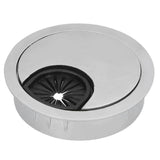 4 Set Desk Cable Wire Grommet PC Computer Desk Cord Grommet Cable Hole Cover Organizers50 Brushed
