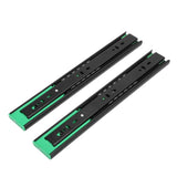 Drawer Slide Cold Rolled Steel 3-Section Damping Ball Bearing Track Rail Furniture Hardware