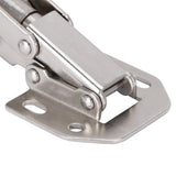 4Set Cabinet Hinges Bridge Shaped Door Hinge Kit for Cupboard Closet Wardrobe Furniture - Extra Image