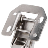 4Set Cabinet Hinges Bridge Shaped Door Hinge Kit for Cupboard Closet Wardrobe Furniture