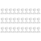 30Pcs Door Stopper Silicone Anti-Collision Door Handle Stopper Mute Suction Buffer Crash Pad