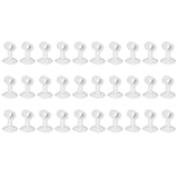 30Pcs Door Stopper Silicone Anti-Collision Door Handle Stopper Mute Suction Buffer Crash Pad - Side View
