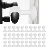 30Pcs Door Stopper Silicone Anti-Collision Door Handle Stopper Mute Suction Buffer Crash Pad