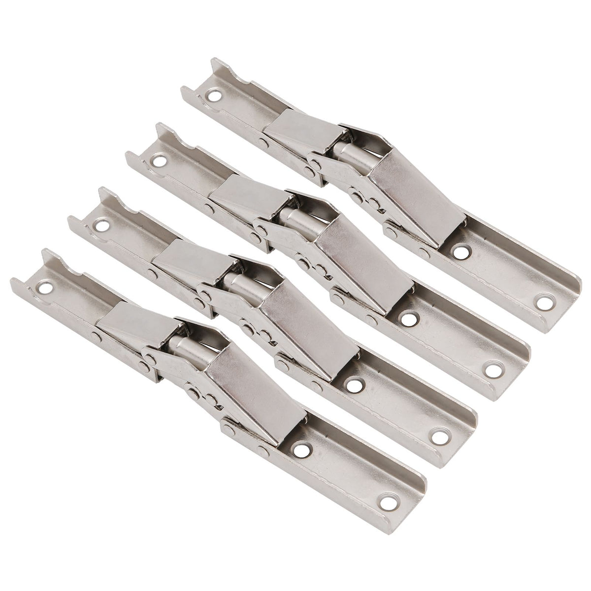 4 Sets Cabinet Hinges Bridge Shaped Cupboard Door Hinges Furniture Hardware Supplies
